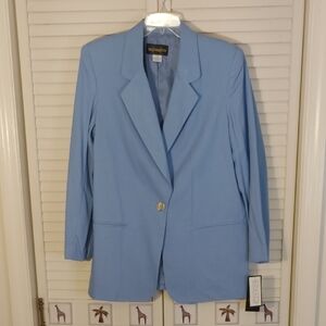 Requirements Light Blue Women's Blazer